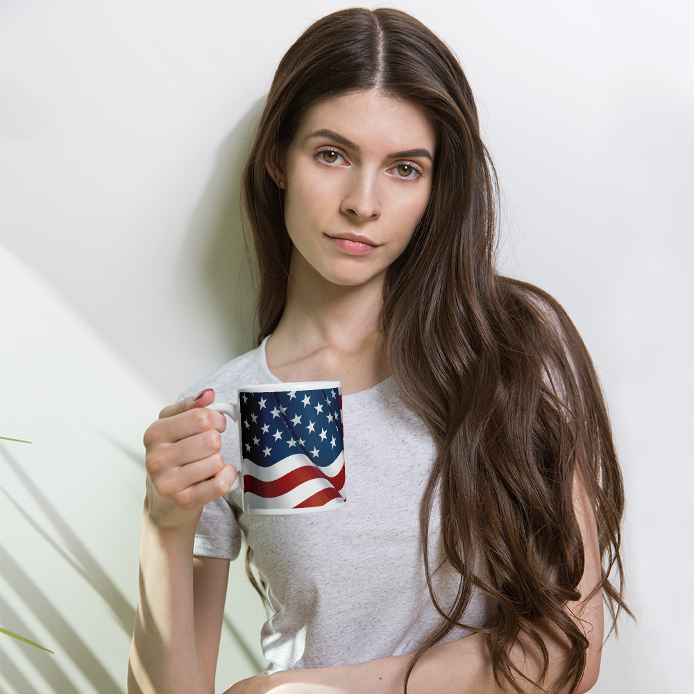  American Flag Coffee or Tea Mug ArcZeal Designs