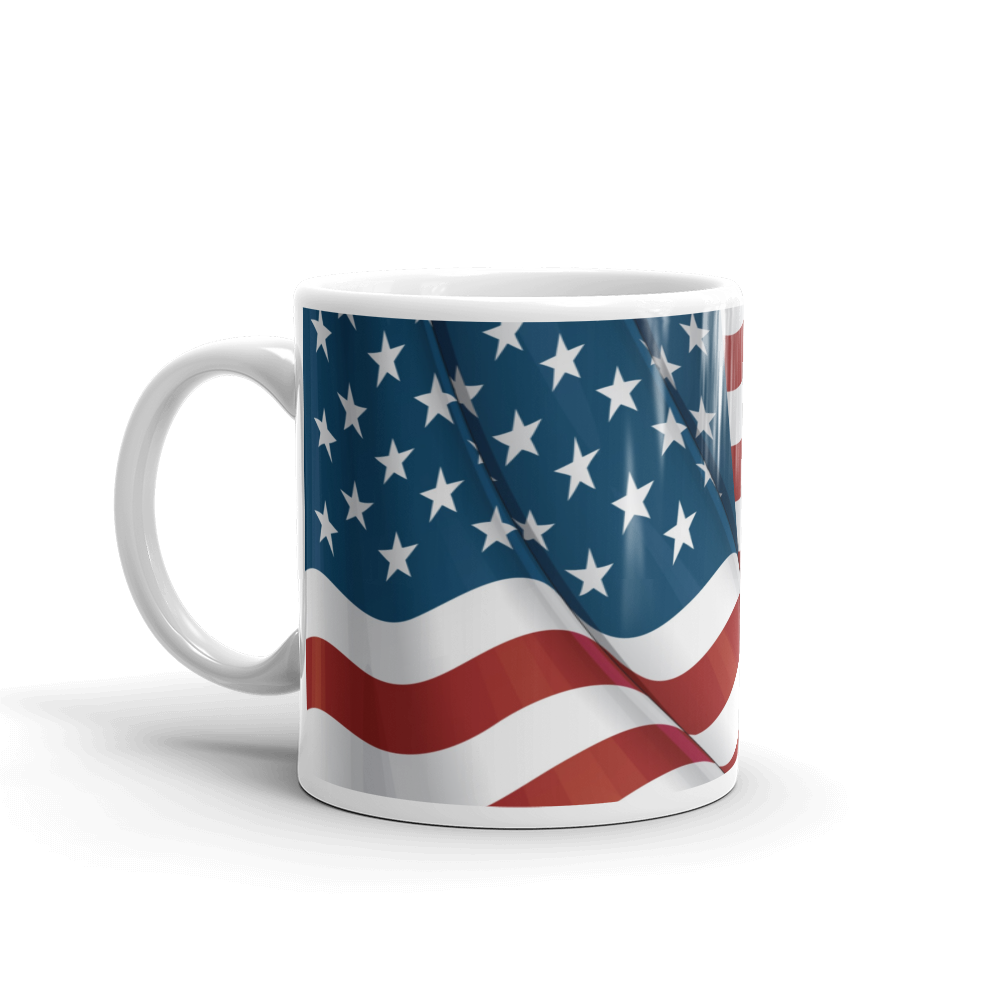  American Flag Coffee or Tea Mug ArcZeal Designs