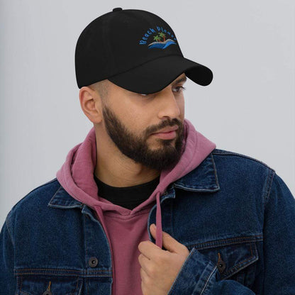  Beach Please Embroidered Dad hat ArcZeal Designs