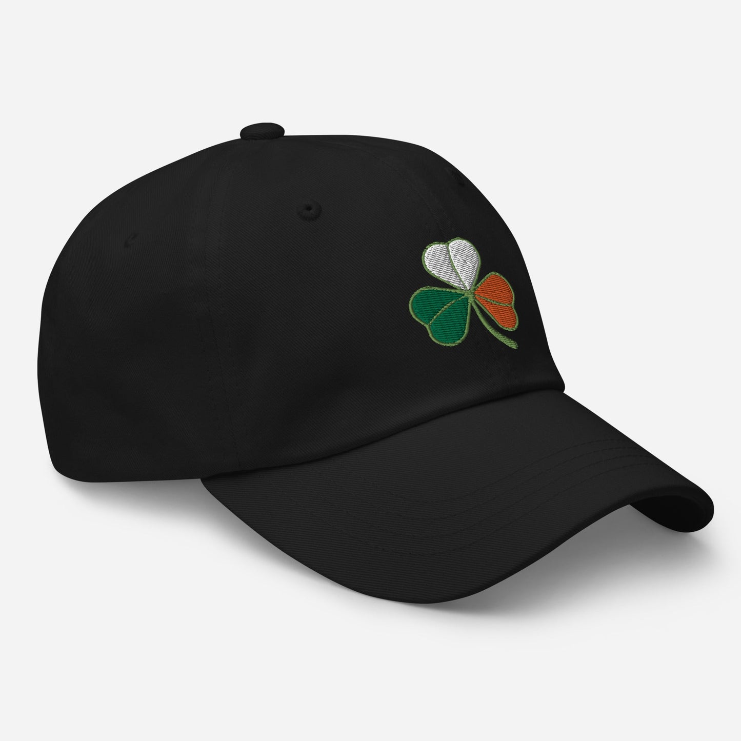  Dad Hat Three Leaf Clover Irish Flag Embroidered Baseball Cap ArcZeal Designs