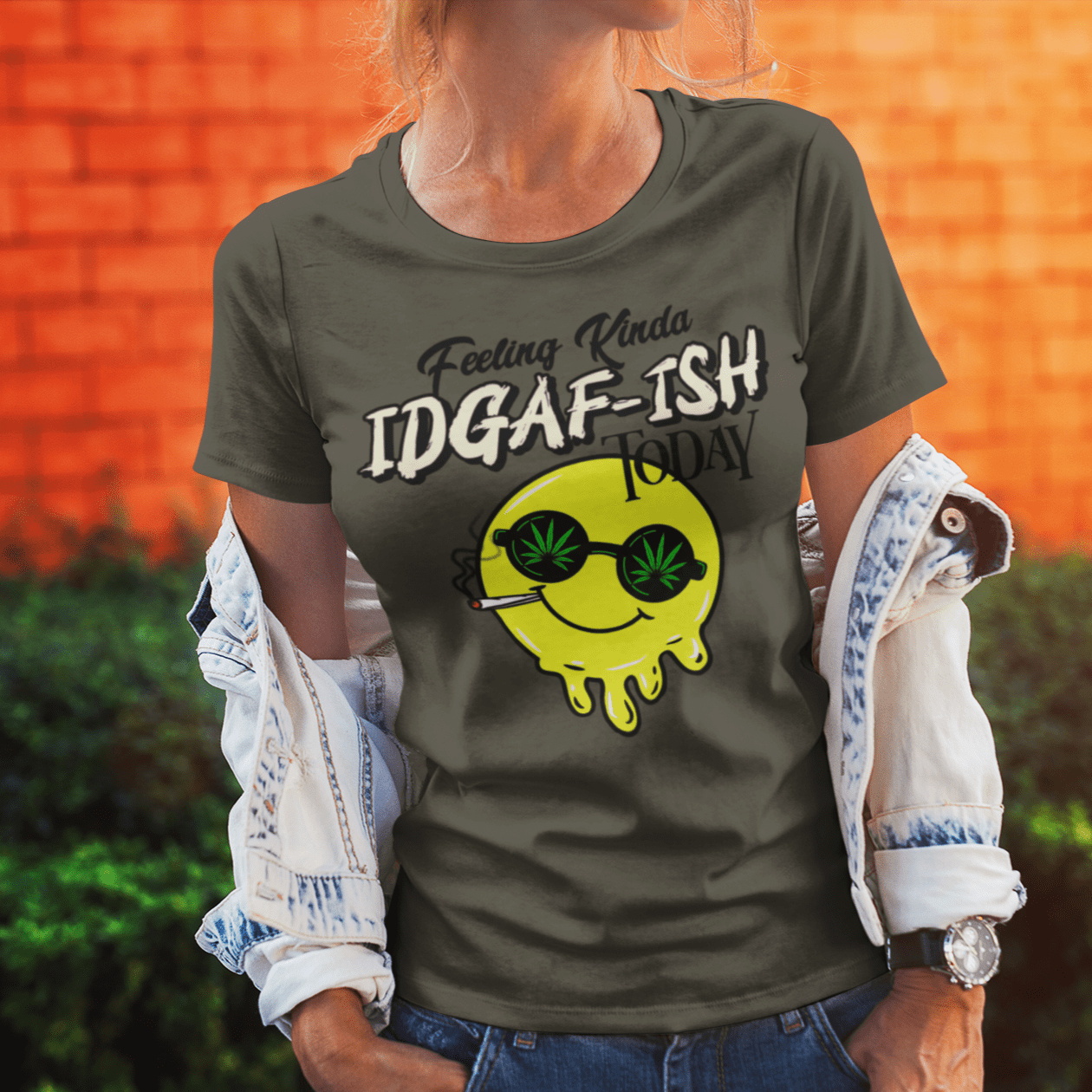 Feeling Kinda IDGAF-ish Today Short Sleeve T-Shirt - ArcZeal Designs