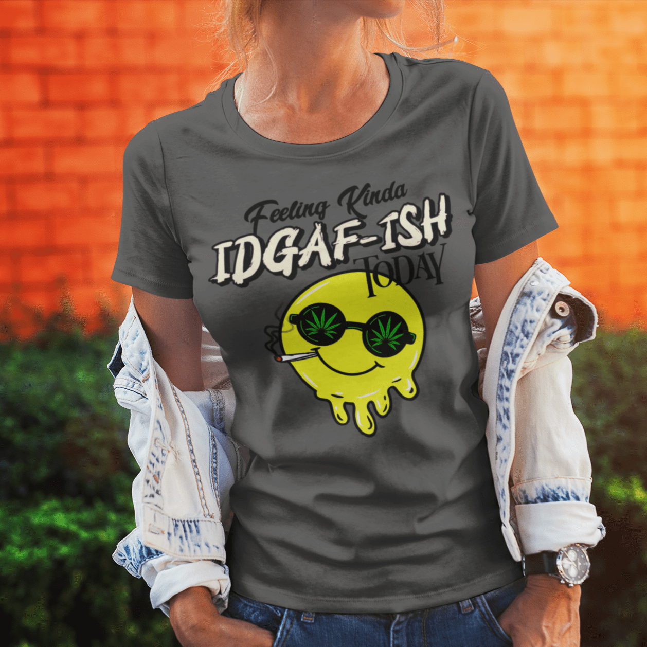  Feeling Kinda IDGAF-ish Today Short Sleeve T-Shirt ArcZeal Designs