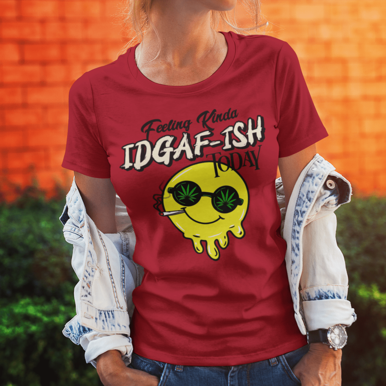  Feeling Kinda IDGAF-ish Today Short Sleeve T-Shirt ArcZeal Designs