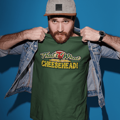  Game Time That's What Cheesehead! Short Sleeve T-Shirt ArcZeal Designs