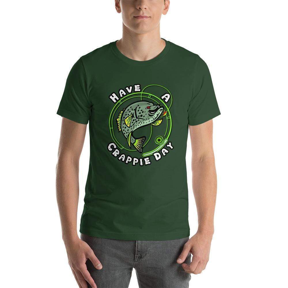 Have A Crappie Day Short Sleeve Unisex T Shirt - ArcZeal Designs
