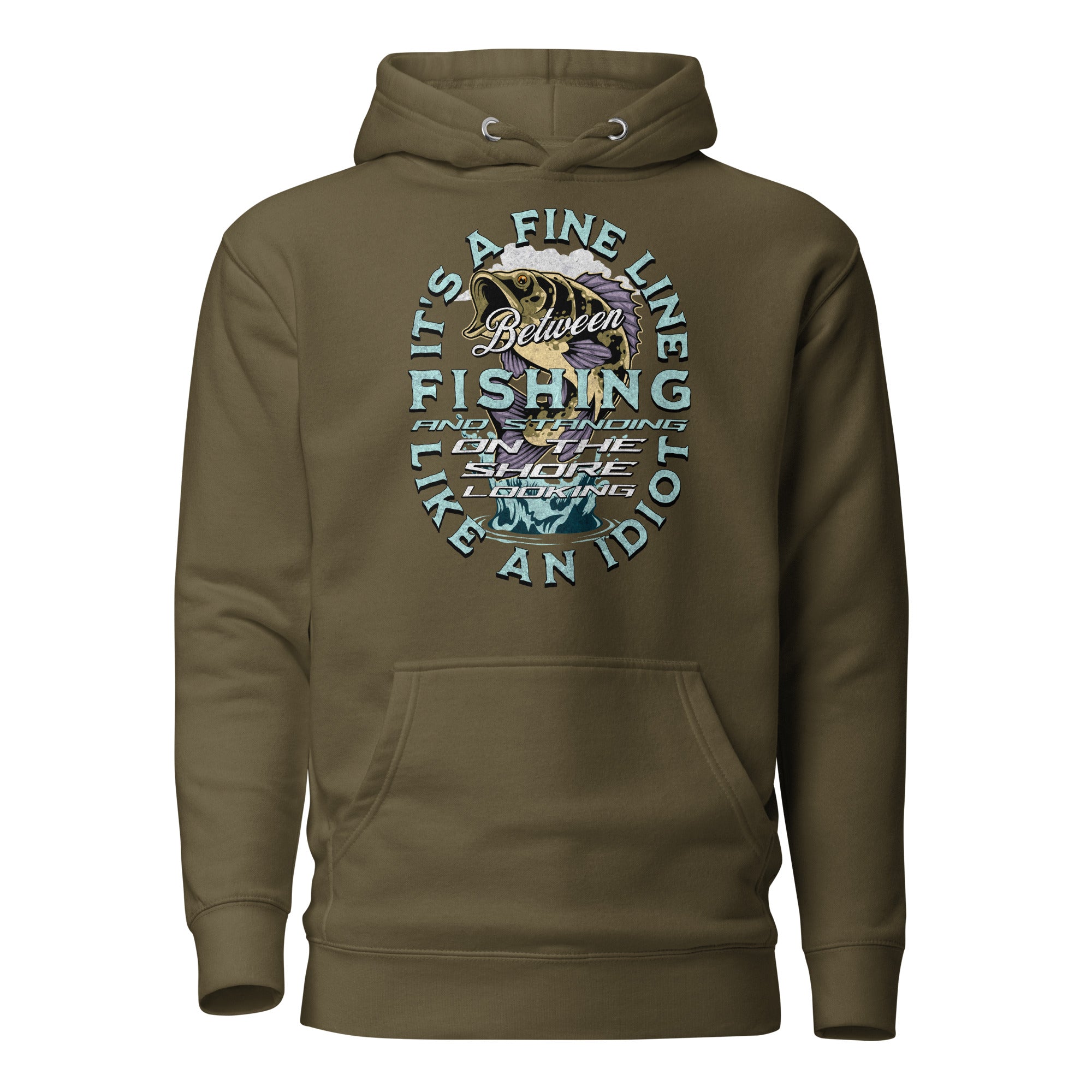 Bass best sale fishing sweatshirt