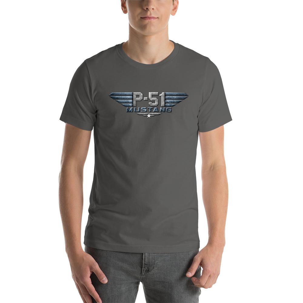 p-51-mustang-short-sleeve-t-shirt-dark-grey-arczeal-designs