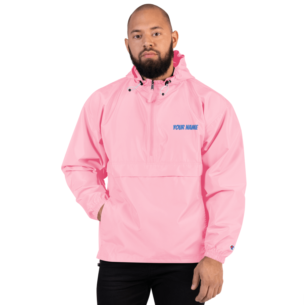 ArcZeal Designs Coats & Jackets Personalized Embroidered Champion Packable Jacket