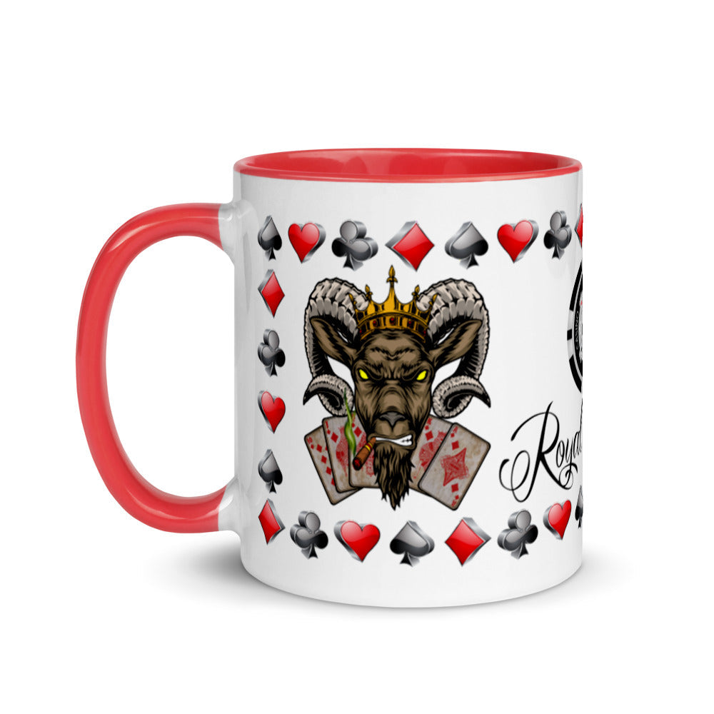  Coffee Mug Royal Flush Poker Hand Diamonds ArcZeal Designs