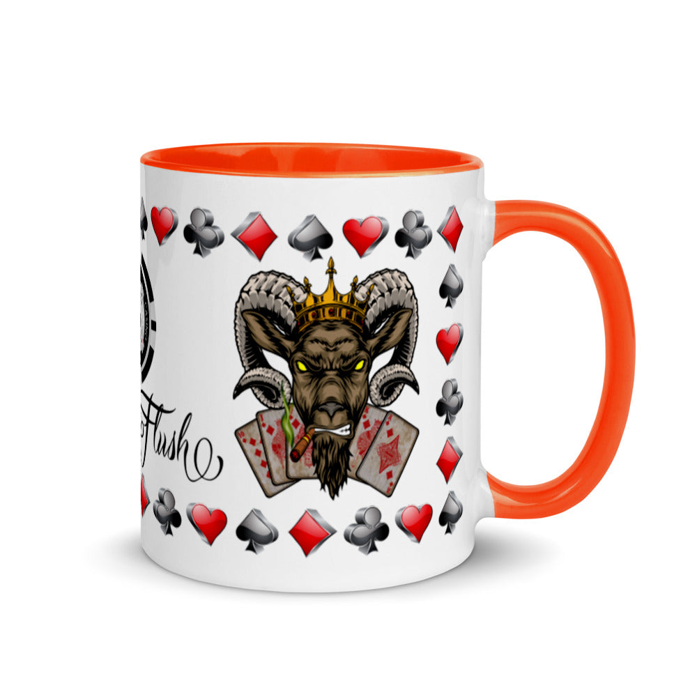 Coffee Mug Royal Flush Poker Hand Diamonds - ArcZeal Designs