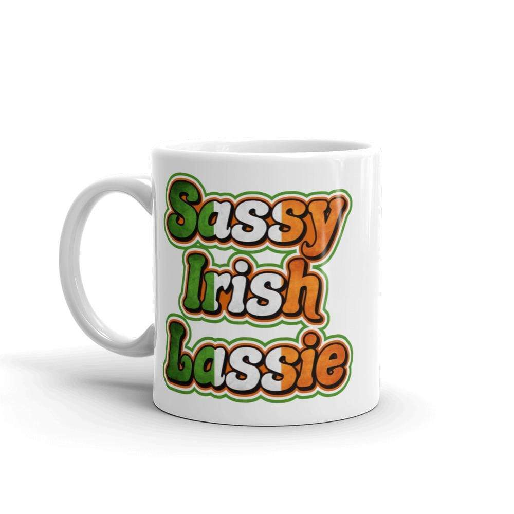  Sassy Irish Lassie Coffee Mug ArcZeal Designs