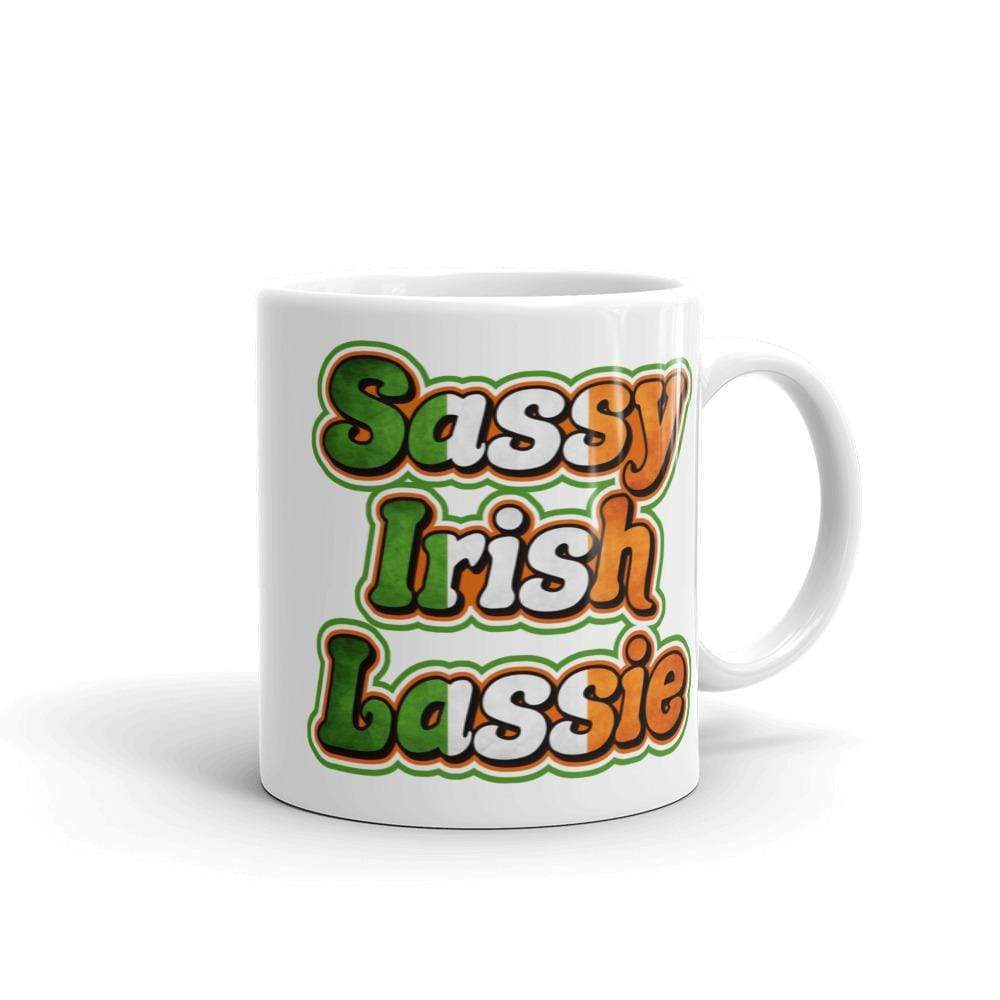  Sassy Irish Lassie Coffee Mug ArcZeal Designs