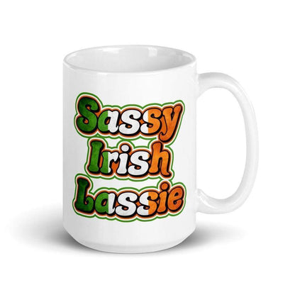 Sassy Irish Lassie Coffee Mug - ArcZeal Designs