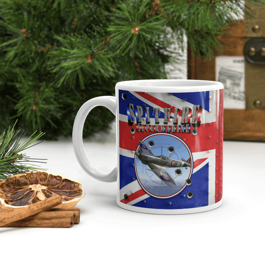  Spitfire Supermarine Collectable WW2 Coffee or Tea Mug ArcZeal Designs