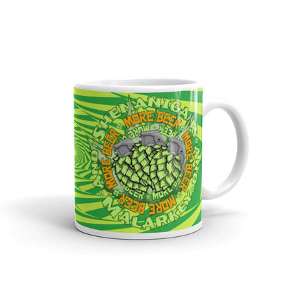  St. Patrick's Day Shenanigans and Malarkey Coffee or Tea Mug ArcZeal Designs