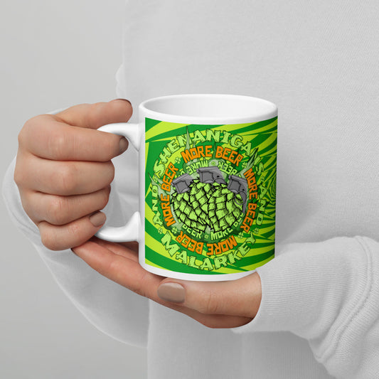  St. Patrick's Day Shenanigans and Malarkey Coffee or Tea Mug ArcZeal Designs
