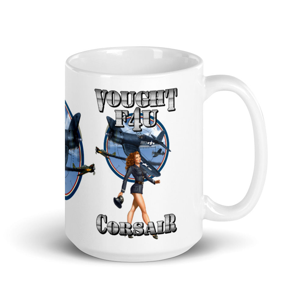 Vought F4U Corsair WW2 Collectable Coffee or Tea Mugs - ArcZeal Designs