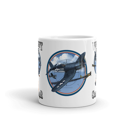  Vought F4U Corsair WW2 Collectable Coffee or Tea Mugs ArcZeal Designs